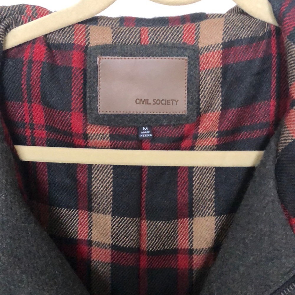 Civil Society Amsterdam Wool Fish Tail Parka - Med - Picture 2 of 7